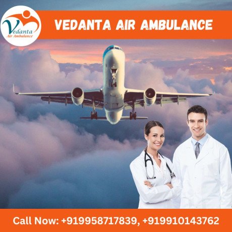 avail-vedanta-air-ambulance-in-guwahati-with-essential-medical-setup-big-0