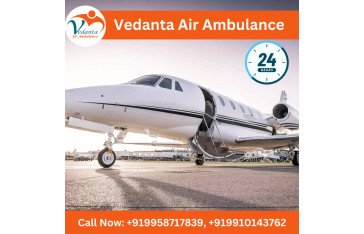 Obtain Vedanta Air Ambulance in Kolkata with Matchless Medical Features