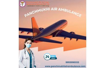 Obtain Reliable Panchmukhi Air Ambulance Services in Guwahati with Entire Medical Facility