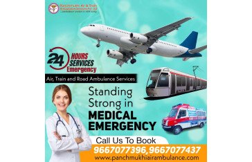 Get Trusted Panchmukhi Air Ambulance Services in Ranchi to Relocate Patient Safely