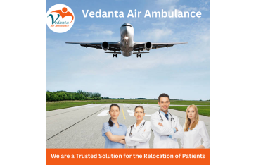 Get Vedanta Air Ambulance Service In Jodhpur With Top Class Ventilator System