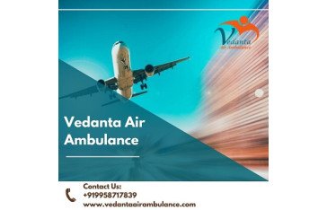 Pick Vedanta Air Ambulance Service In Vijayawada With Low-Cost ICU Setup