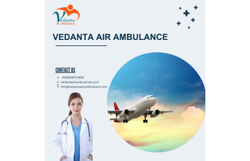 Book  Vedanta Air Ambulance Service In Bikaner With Emergency Medical Treatment