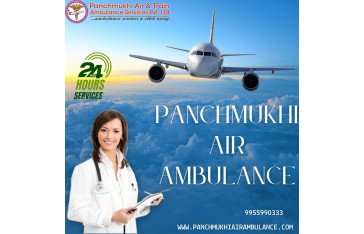 Take Panchmukhi Air Ambulance Services in Bhubaneswar with Safe Patient Shifting