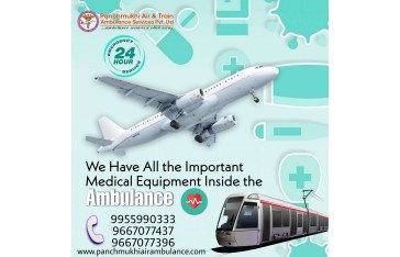 Use Top-Level Panchmukhi Air Ambulance Services in Bhubaneswar with Medical Equipment