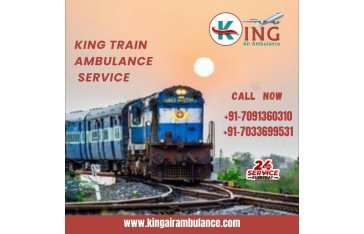 Get King Train Ambulance Service in Guwahati with Advanced ICU Setup