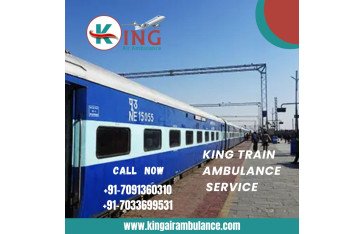 Use King Train Ambulance Service in Nagpur  for Risk-free patient transportation