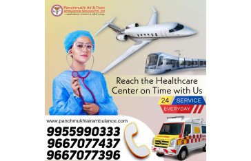 Take Panchmukhi Air Ambulance Services in Bhubaneswar at Low Transportation Fare