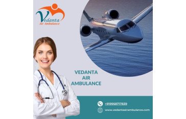 With Life-Saving Medical Machine Take Vedanta Air Ambulance Service in Gorakhpur