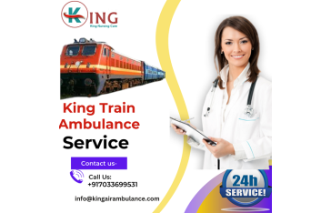 Use King Train Ambulance Services In Jabalpur For Emergency  Medical Equipment