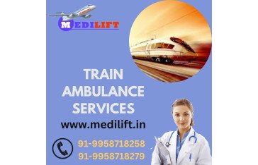 For Complication-free Transfer Select Medilift Train Ambulance in Jabalpur