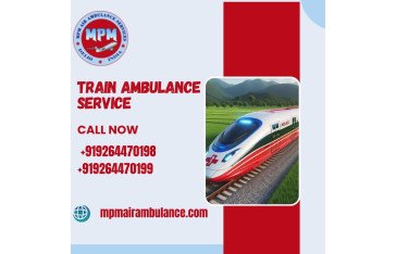 Select MPM Train Ambulance Services in Gorakhpur with a top-class medical facility