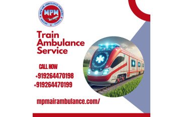 MPM Train Ambulance Services in Indore Provides Medical Train  With ICU Facilities