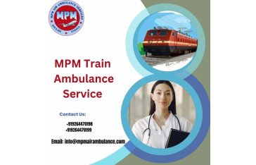 Avail of MPM Train Ambulance Service in Dibrugarh with world class ventilator setup