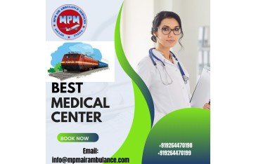 Choose MPM Train Ambulance Services In Nagpur For Safe Medical Transportation