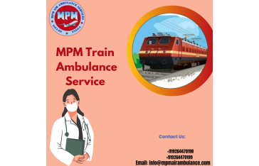 Pick MPM Train Ambulance Service In Ranchi  For A Medical Staff And Nurse