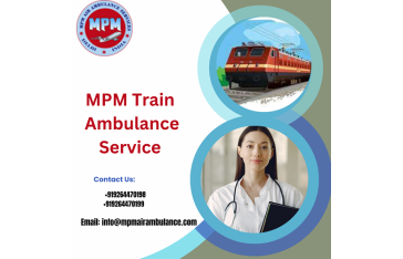 Hire  MPM Train Ambulance Services In Ranchi For Safe Journey