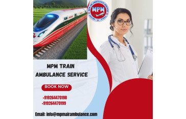 Choose MPM Train Ambulance in Allahabad with Full Medical Support