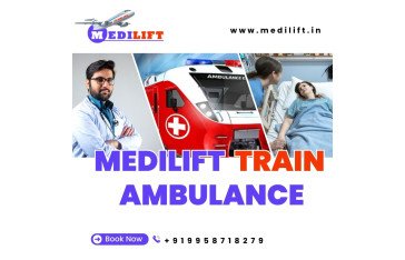 Medilift Train Ambulance in Kolkata – Fast and Budget-Friendly