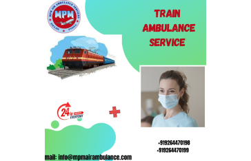 Avail MPM Train Ambulance in Ranchi With NICU System