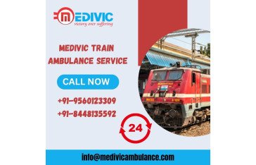 Utilize Medivic Train Ambulance Service in Jabalpur at an Affordable Rate