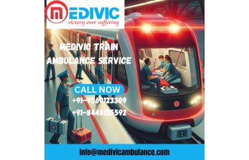 Choose Medivic Train Ambulance Services in Ranchi with Advanced Medical Support