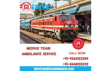 Use Medivic Train Ambulance Service at an affordable price in Mumbai