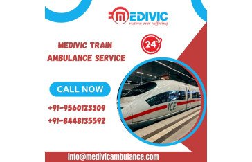 Avail of Medivic Train Ambulance Service in Allahabad with Hi-tech Medical Facilities