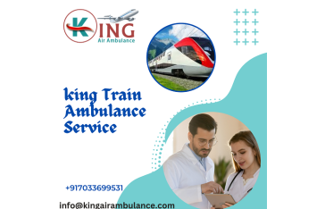 Get King Train Ambulance In Mumbai With The Best Ventilator Facility