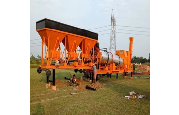 Mobile Hot Mix Plant at Vishwakarma Engineering Works