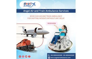 Book Angel Air Ambulance in Patna with Superior Medical Amenities