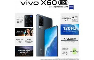 Vivo X60 (Midnight Black, 256 GB)  (12 GB RAM)