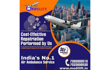 Medilift Air Ambulance– Most Recommended For Ailing Rescue