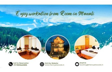 Enjoy workcation from room in Manali