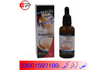 Pretty Cowry Triple Impact Buttock Oil In Turbat - 03001597100