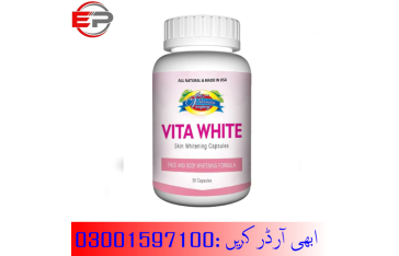 Vita White Skin Whitening Capsules In Sukkur- 03001597100