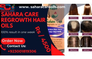 Sahara care regrowth hair oil in Pakistan - 03001819306