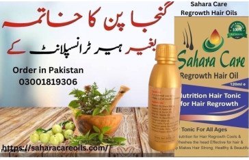 Sahara care regrowth hair oil in Islamabad - 03001819306
