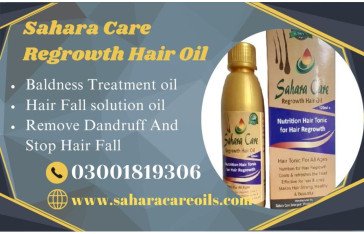 Sahara Care Regrowth Hair Oil in Gujranwala +923001819306