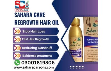Sahara Care Regrowth Hair Oil in Khanpur - 03001819306