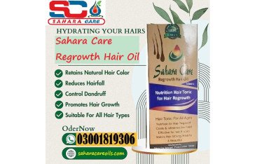 Sahara Care Regrowth Hair Oil in Muzaffarabad- 03001819306
