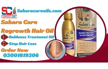 Sahara Care Regrowth Hair Oil in Sialkot-03001819306