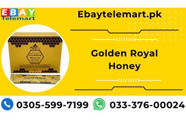 Golden Royal Honey Price in Pakistan – 03055997199 – Med Care Golden Royal Honey VIP 10g X 24 Sachets