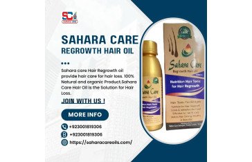 Sahara Care Regrowth Hair Oil in Rawalpindi +923001819306