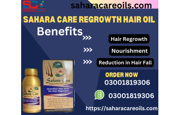 Sahara care regrowth hair oil in karachi 03001819306