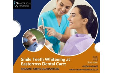 Smile Teeth Whitening at Easterross Dental Care: Radiant Grins Guaranteed