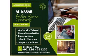 Al Nasar Online Quran Academy Sheffield +923244651255