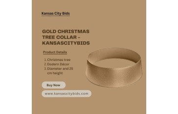 Gold Christmas Tree Collar – KansasCityBids