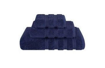 American Soft Linen Luxury 6 Piece Towel Set blue - 	 american soft linen towels
