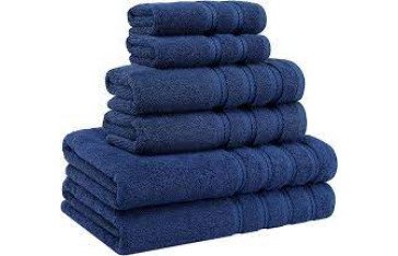 American Soft Linen Luxury 6 Piece Towel Set blue - american soft linen towel reviews